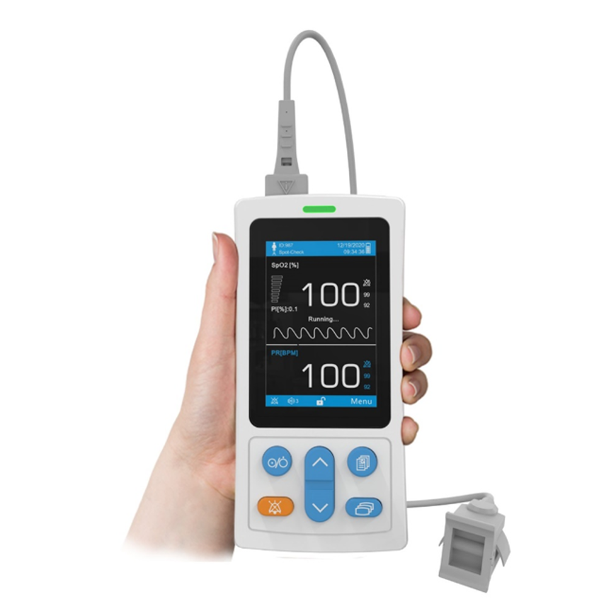 Customizable Boot Screen upm50 handheld pulse oximeter